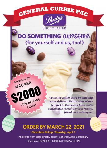 Purdy's PAC Easter Fundraiser
