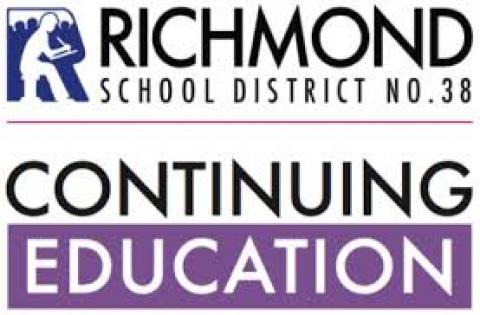 Richmond School District Continuing Ed Summer Program Catalogue